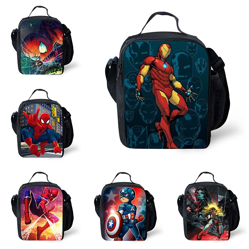 marvel insulated lunch bag