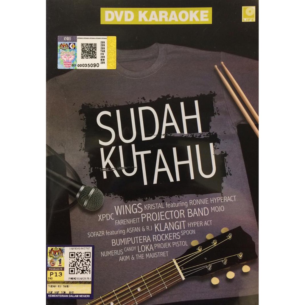 Sudah Ku Tahu Dvd Karaoke