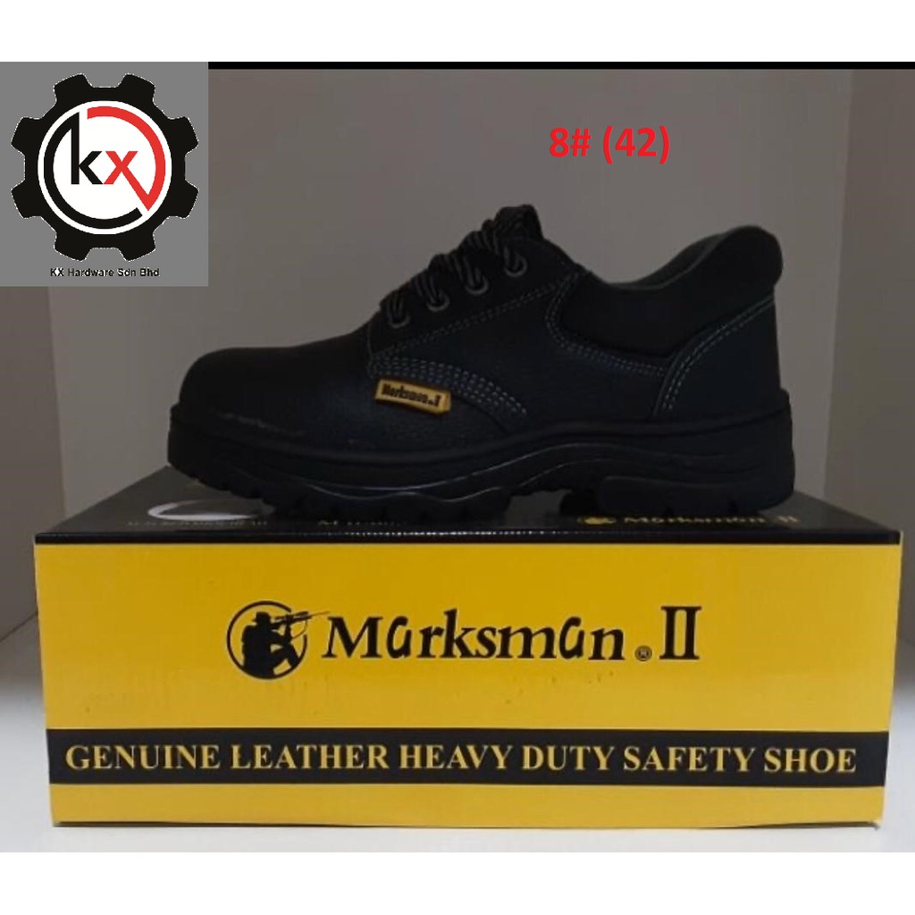 marksman steel toe cap boots