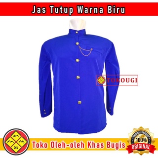 The Latest Blue Customized Makassar Bugisar Cap Suit