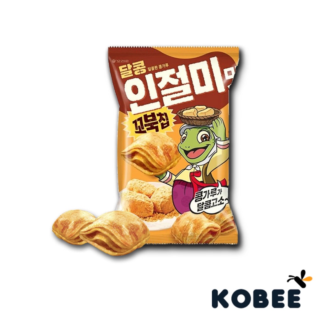 Orion Turtle Chip - Injeolmi (136g) | Shopee Malaysia