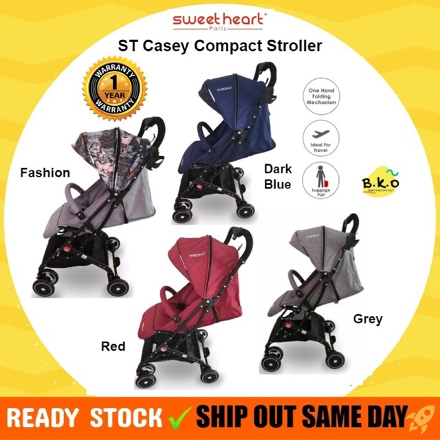 sweet heart paris compact stroller savannah