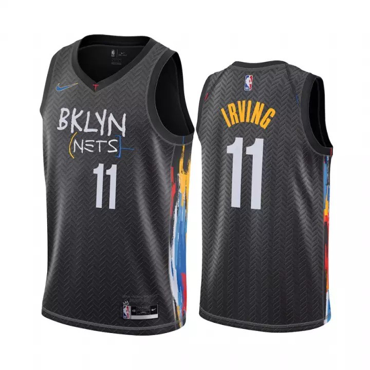 kyrie irving nets jersey city edition