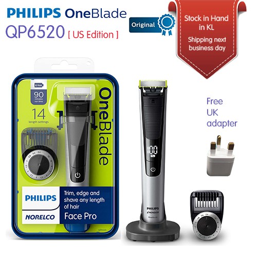 philips oneblade in shower