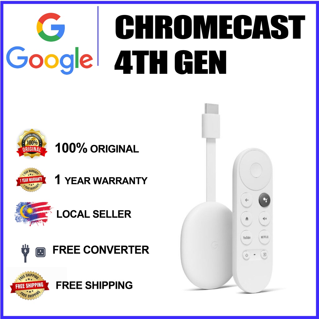 [2020] New Google Chromecast with Google TV Ready Stock Android 10