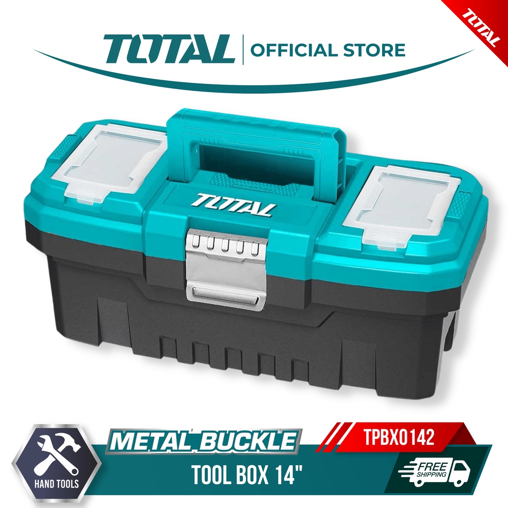Total Tools Box with Metal Buckle (14