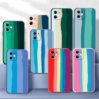 Casing Vivo Y53 Y11 2019 Y12 Y12i Y12S Y15 Y17 Y19 Y20 Y20i Y20S Y91 Y91C Y93 Y95 Y81 V9 S1 Pro Soft Rainbow TPU Phone Case Cover Cases