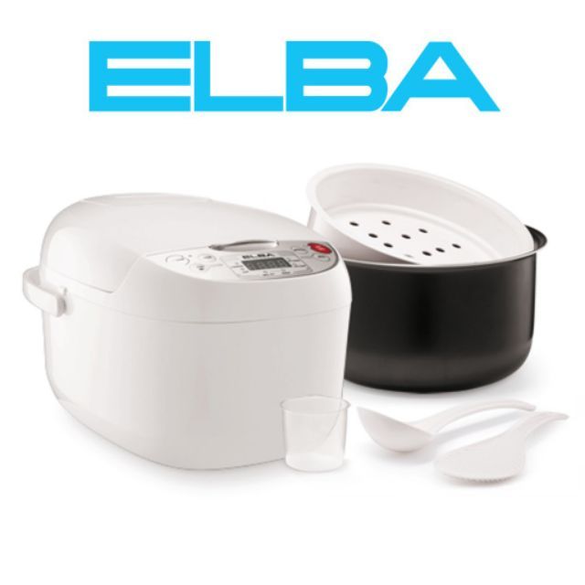 ELBA Digital Rice Cooker ERCE1260(WH) 1.2Litre Shopee Malaysia
