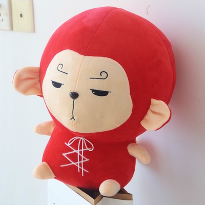 Puppen Hwayugi Korean Odyssey Series Kissen Monkey King Weich Plüsch Doll Toy 