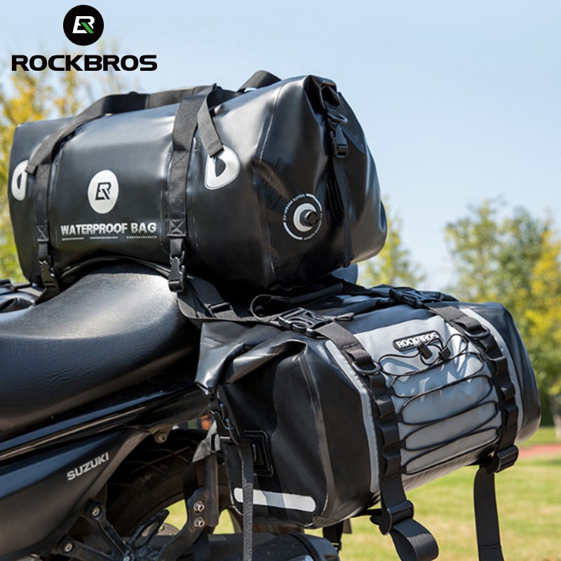 rockbros motorcycle saddle bag