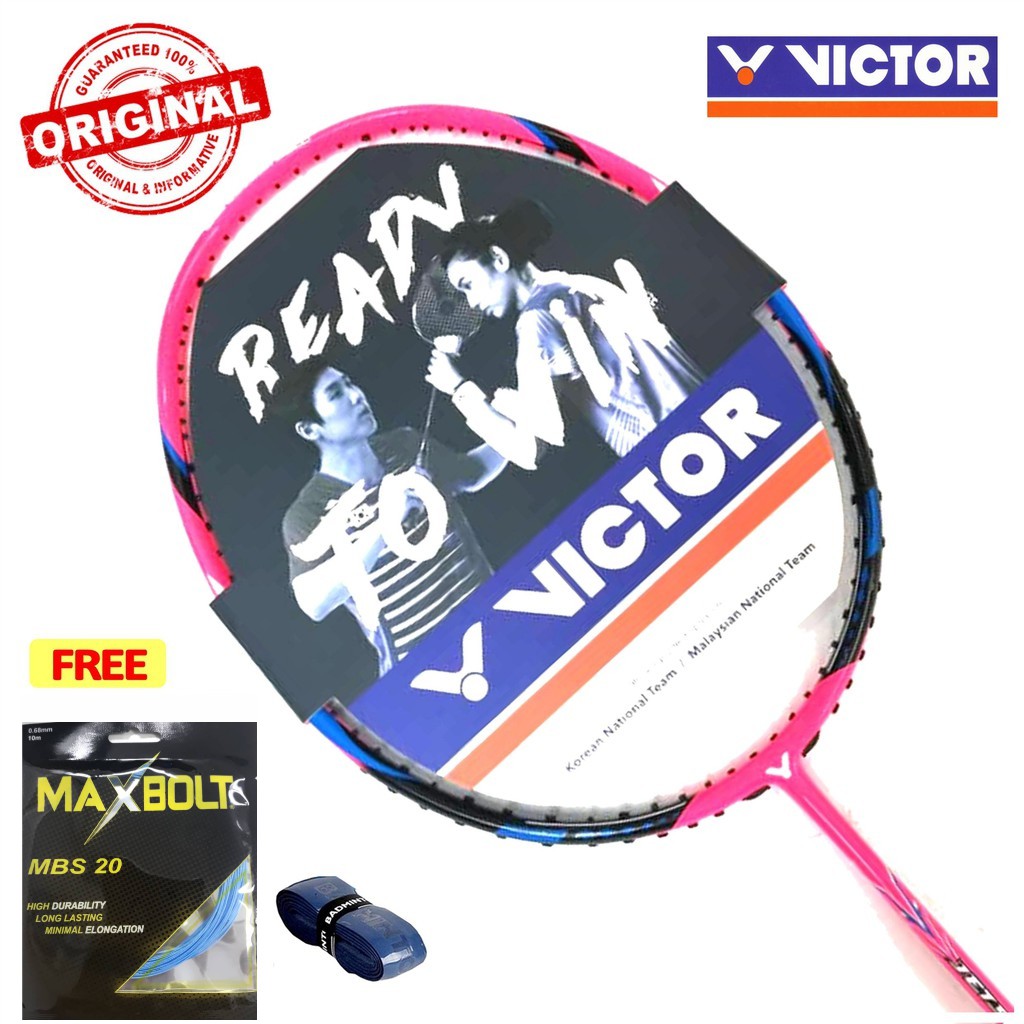 VICTOR RACKET JETSPEED S 011 EXCLUSIVE MODELS (FREE STRING AND GRIP