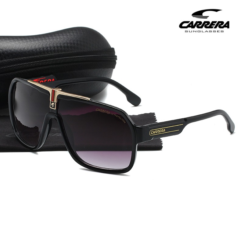 2022 New CARRERA Fashion Retro UV protection Sunglasses Men's Women's Large  Frame Glasses 1014 With Box and Cloth | Shopee Malaysia