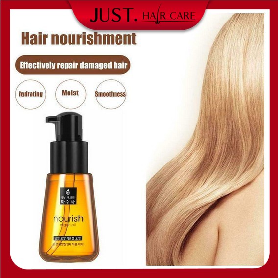 Nourish Silky Essential Oil Moroccan Argan Oil for Hair Nourishes And  Moisturize Dry Hair 70ml | Shopee Malaysia
