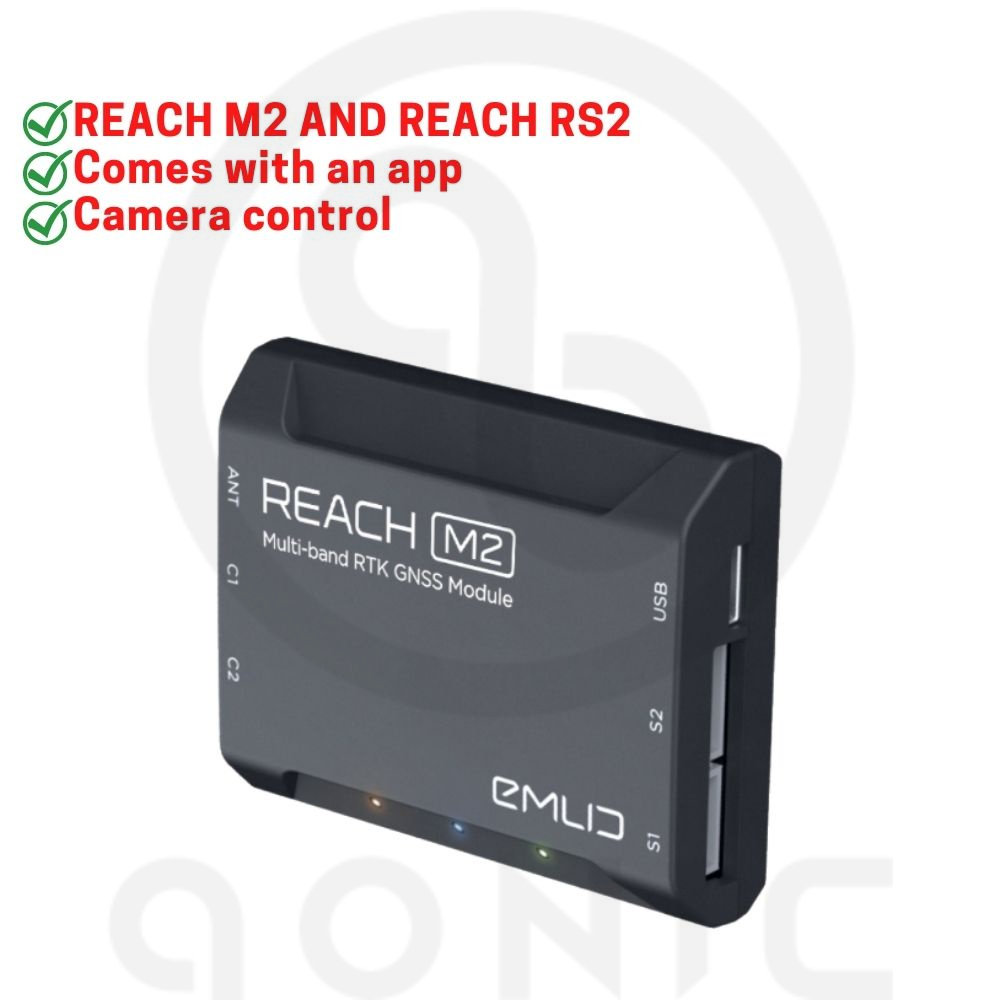 Emlid Reach M2 Multi-band RTK GNSS Modules Centimeter Precision in