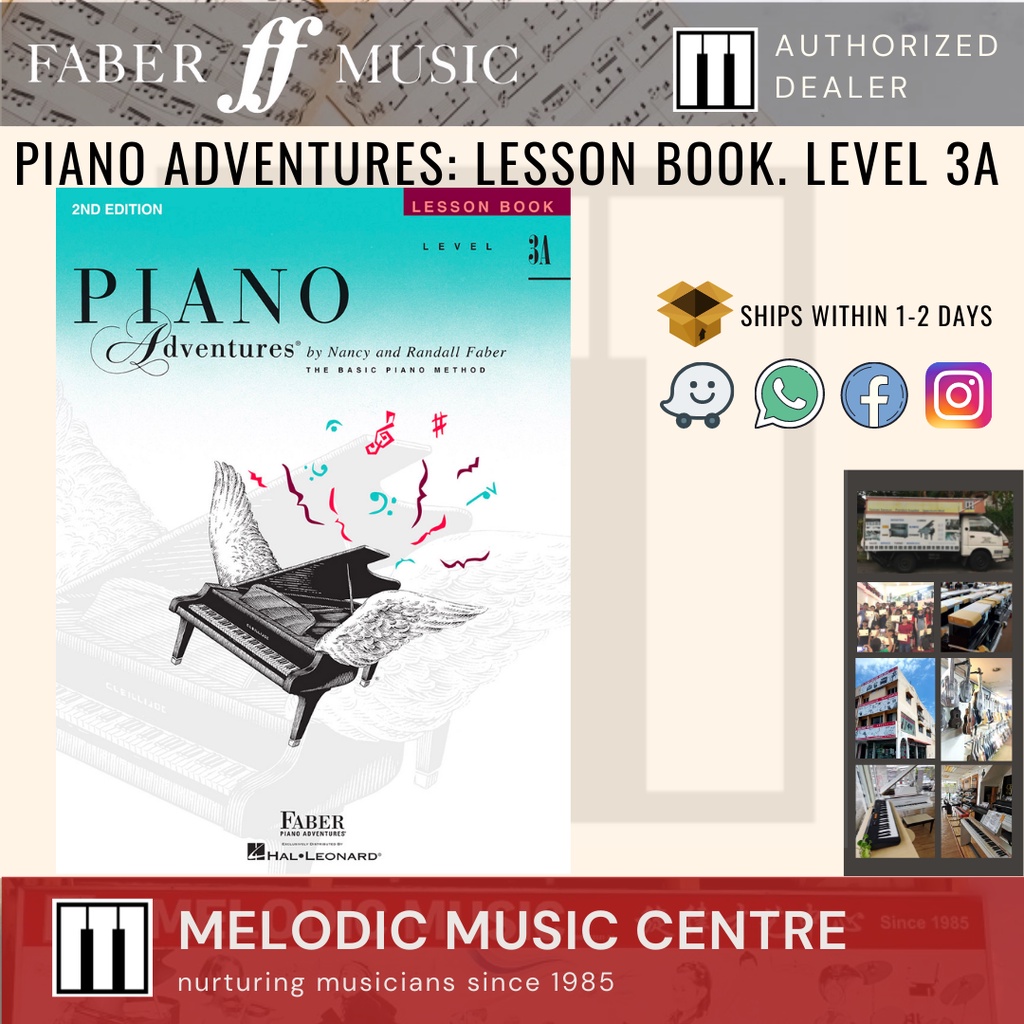 Faber Piano Adventures Lesson Book Level 3A (2nd Edition)