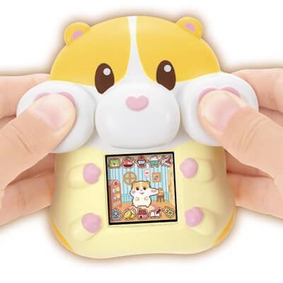 Mocchiri Pet Mocchimaruzu cream berry peach color SEGA toy digital pet tamagotchi Direct from Japan cute hamster