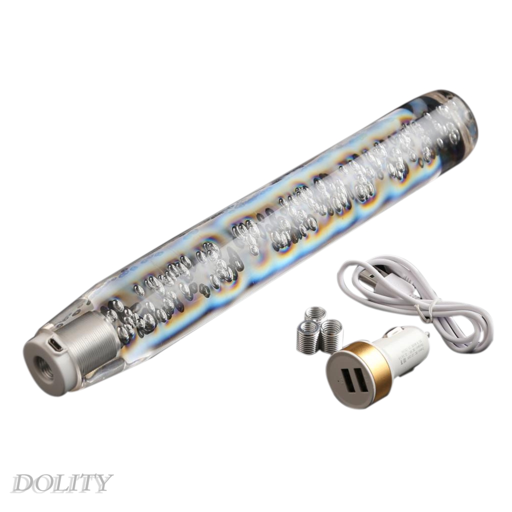 Colour-change Crystal Bubble Type 150mm Manual Transmission Car Gear Shift Knob