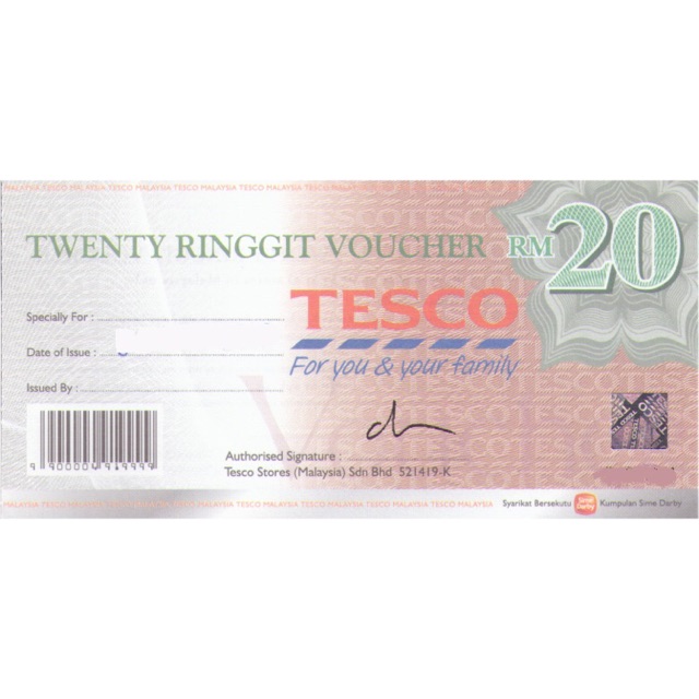 Tesco Cash Voucher RM10,RM20,RM50 | Shopee Malaysia - 640 x 640 jpeg 71kB