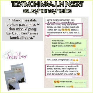 QMUT INSERT / UBAT KETAT/ HILANGKAN KEPUTIHAN/ MAAJUN MISS 