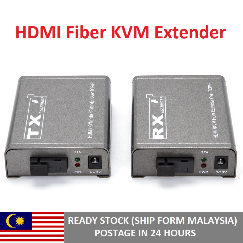 Hdmi Kvm Fiber Extender Hdmi Optical Media Converter Extender