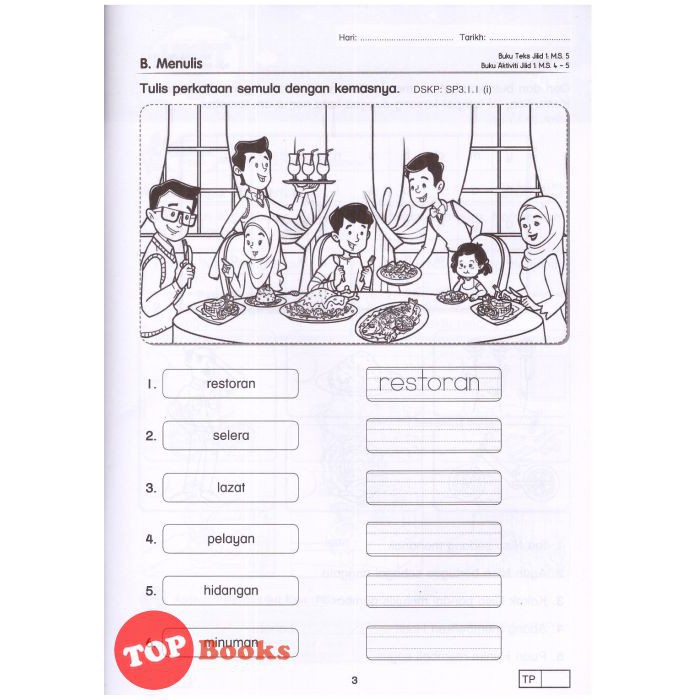 Topbooks Sasbadi Buku Latihan Kssr Pbd Bahasa Melayu Tahun 2 2020 Shopee Malaysia