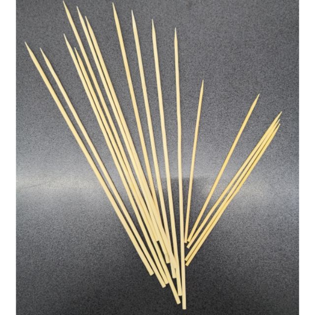 Bamboo Skewer, Lidi 5inch, 6inch 8inch 10inch 12inch | Shopee Malaysia