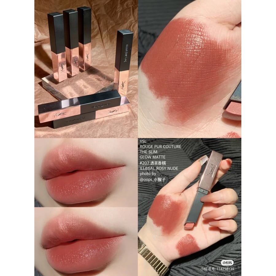 rouge pur couture the slim glow matte