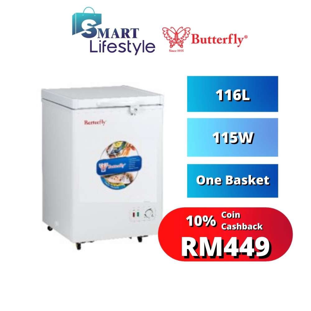 Butterfly Chest Freezer BCF-WG16 (116L) BCF-WG18 (146L)