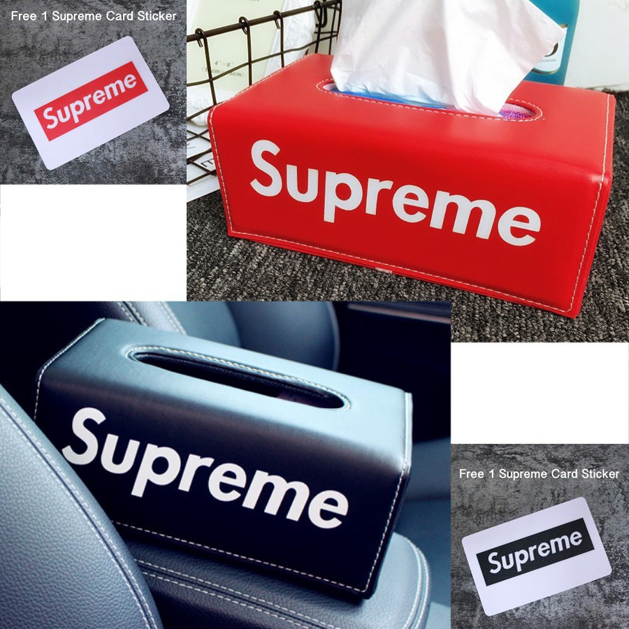 supreme tissue box