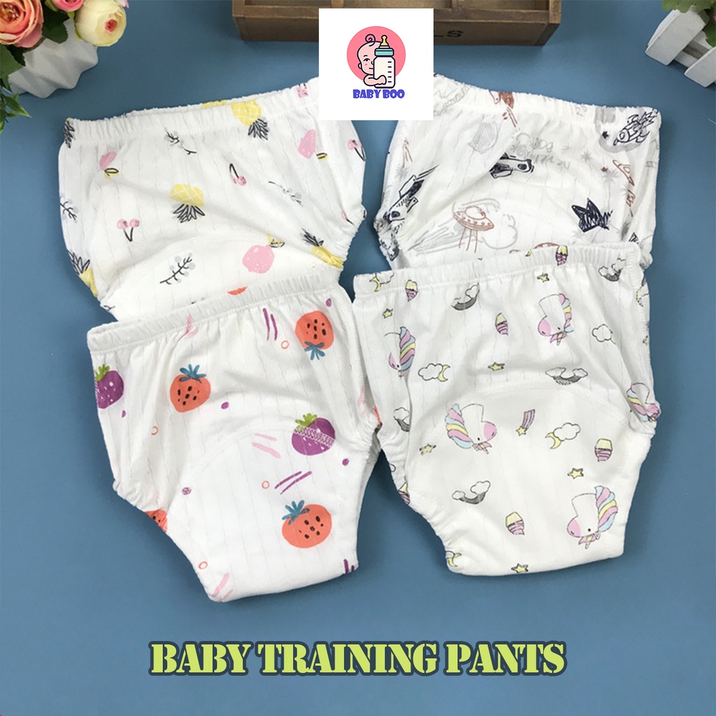 Kids Potty Training Pants Baby Underwear Toilet Cloth Diaper Pant with