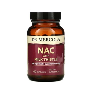 Dr MERCOLA NAC With Milk Thistle 500mg 60 Capsules | Shopee Malaysia