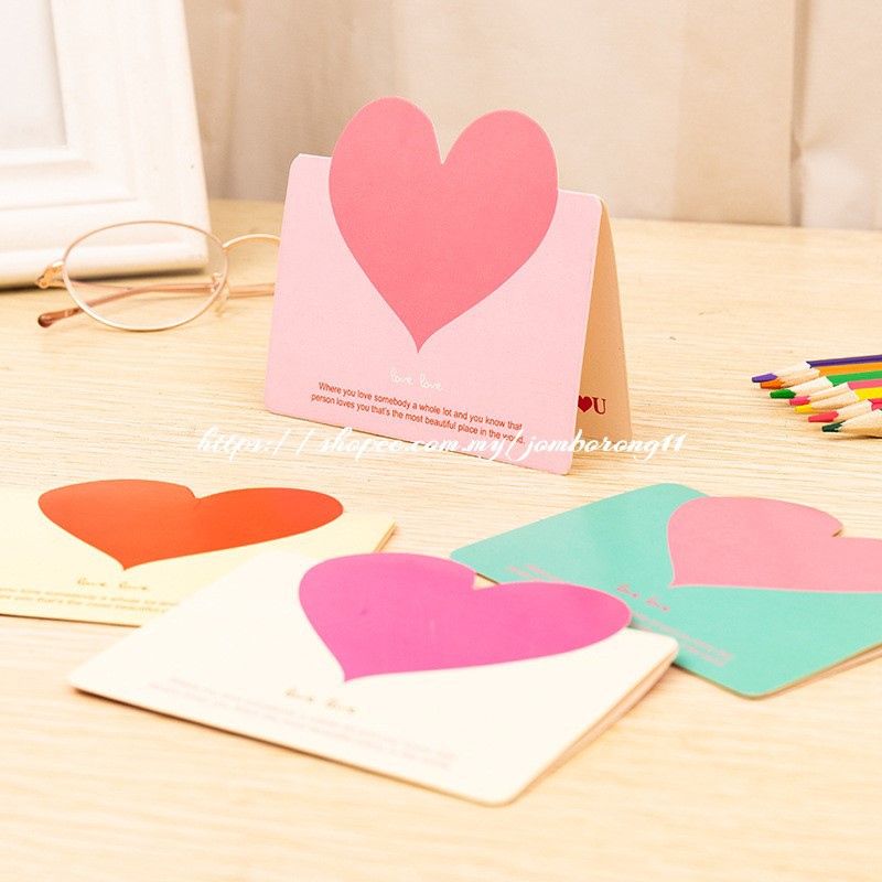 Buy 10pcs Love Wishing Card Kad Ucapan Wish Card Kad Love Card Kad Florist Flower Suprise Delivery Birthday Diy Seetracker Malaysia