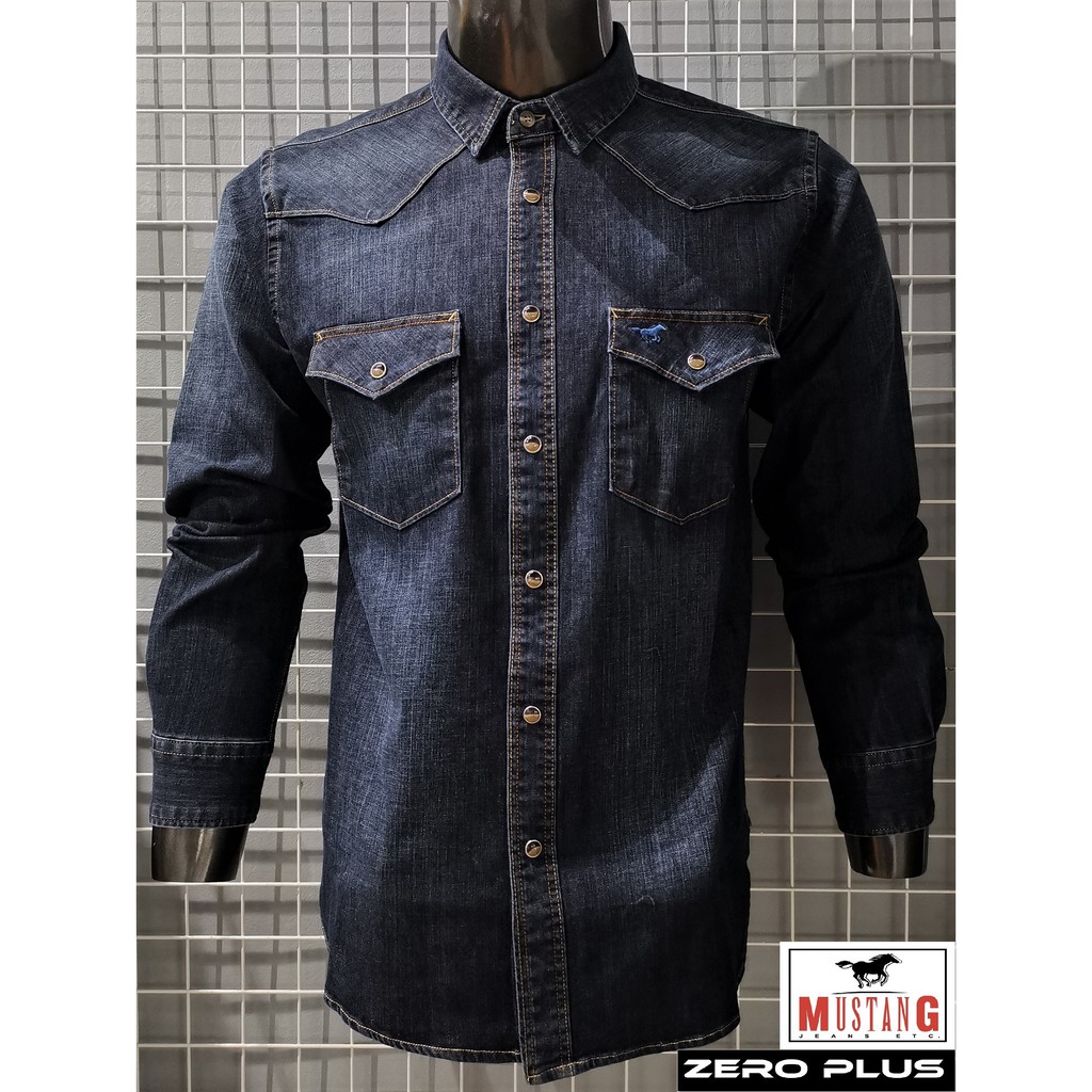 t shirt mustang true denim