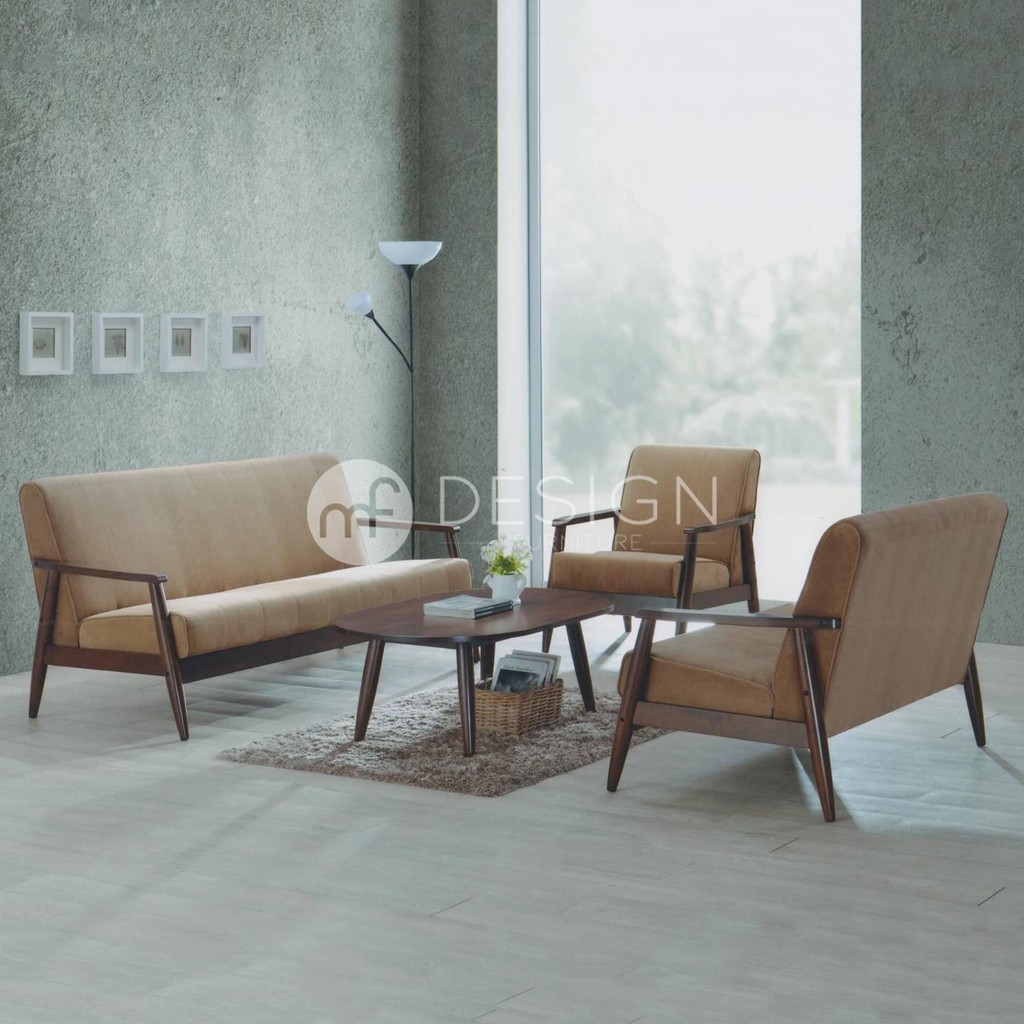 Mfd Boss 1 2 3 Table Antique Wooden Arm Sofa Shopee Malaysia