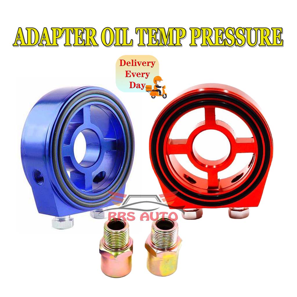 Adapter Oil Filter,Sandwich adapter,Oil Temperature,Pressure Sensor,Oil