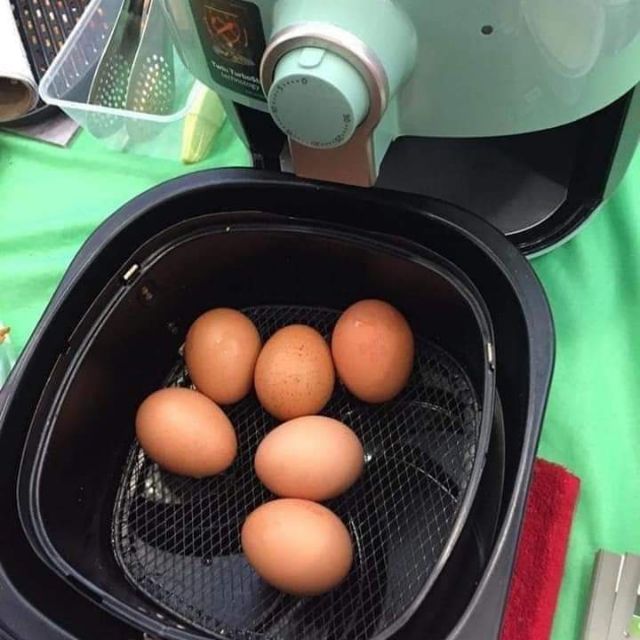 Cara Buat Telur Separuh Masak Guna Air Fryer - malaygogo