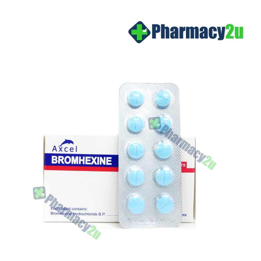 Strip Axcel Bromhexine Tab 10s Exp03 Shopee Malaysia