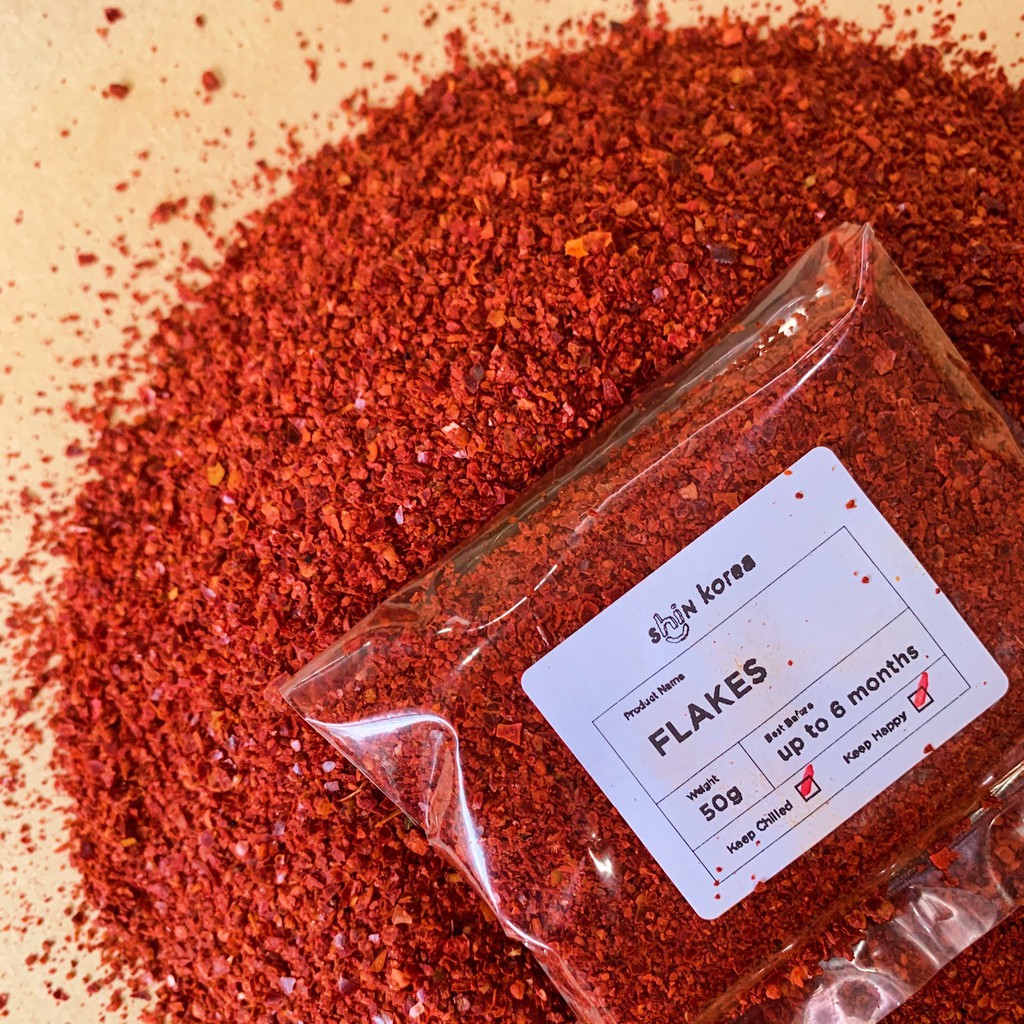 Shin Korea Shin S Selection Halal Premium Red Chili Pepper Powder Flakes Gochugaru Kimchigaru Shopee Malaysia