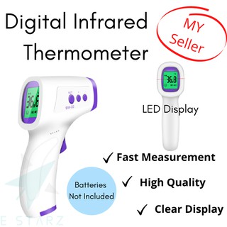 [Ready Stock] Digital Infrared Forehead Thermometer/ MY Seller/ Estarz