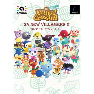 [READY STOCK || New Villagers Amiibo] Animal Crossing New Villagers (Series 5) Amiibo⚪ || 动物森友会新岛民 (第五系列) Amiibo币