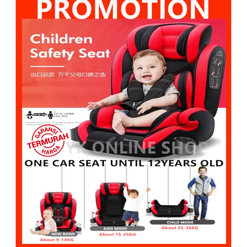 Carmind Booster Isofix Baby Car Seat, Adjustable Car Seat