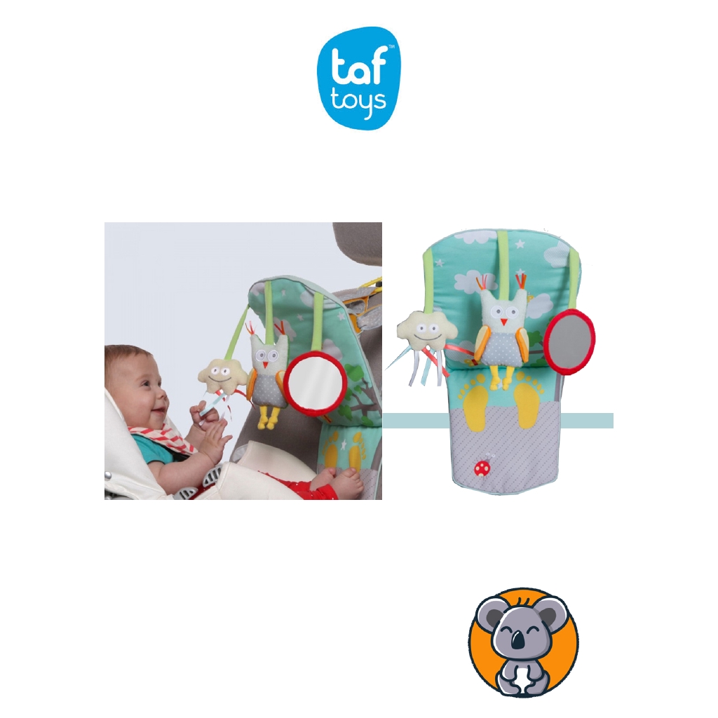 taf toys play & kick car seat toy