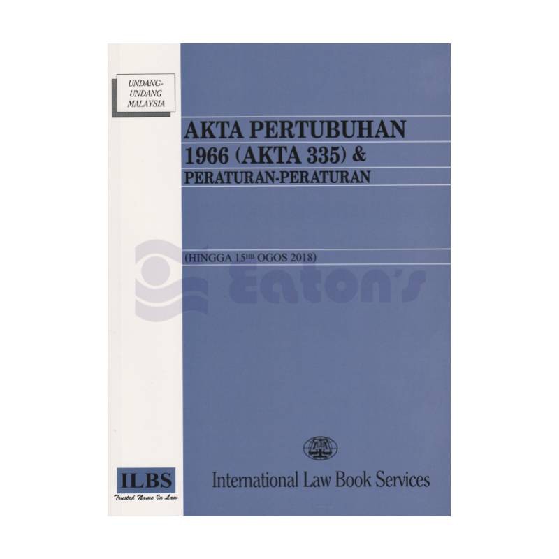 ILBS  Law Book  Akta Pertubuhan 1966 (Akta 335)  Shopee Malaysia