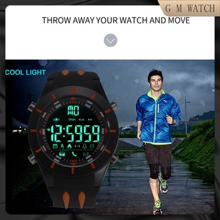 [Spot] Men’s Smart Watch Waterproof LED Luminous Multifunction Sports Simple Fashion Personality Trend Men’s Business Smart Bluetooth Watch
