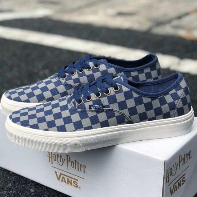 VANS HARRY POTTER RAVENCLAW CHECKERBOARD Shopee