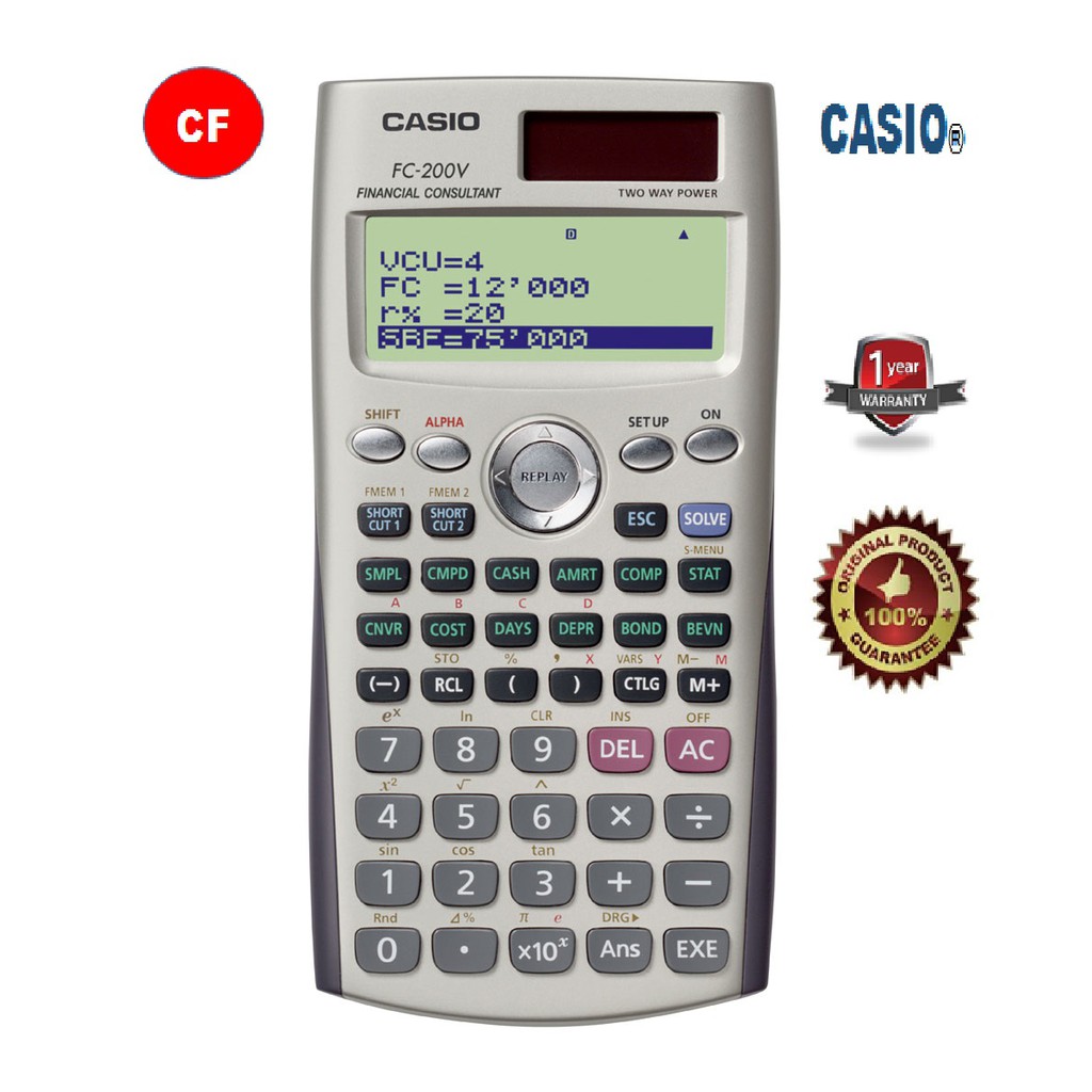 casio fc 200v price