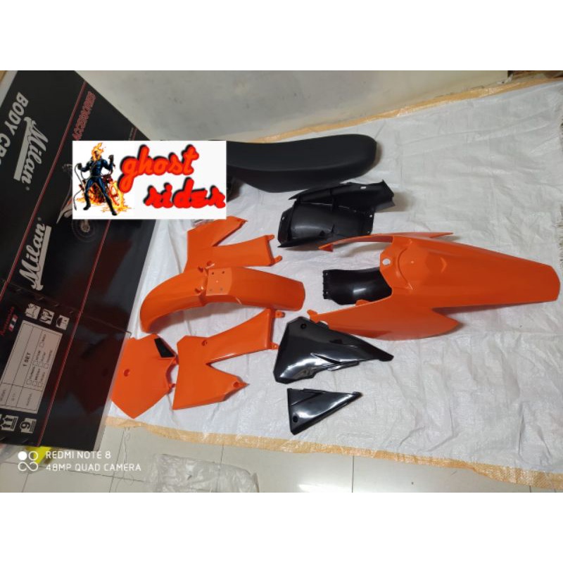 Full Body set ktm 85 old Body kit ktm 85 old No Tank Shopee Malaysia