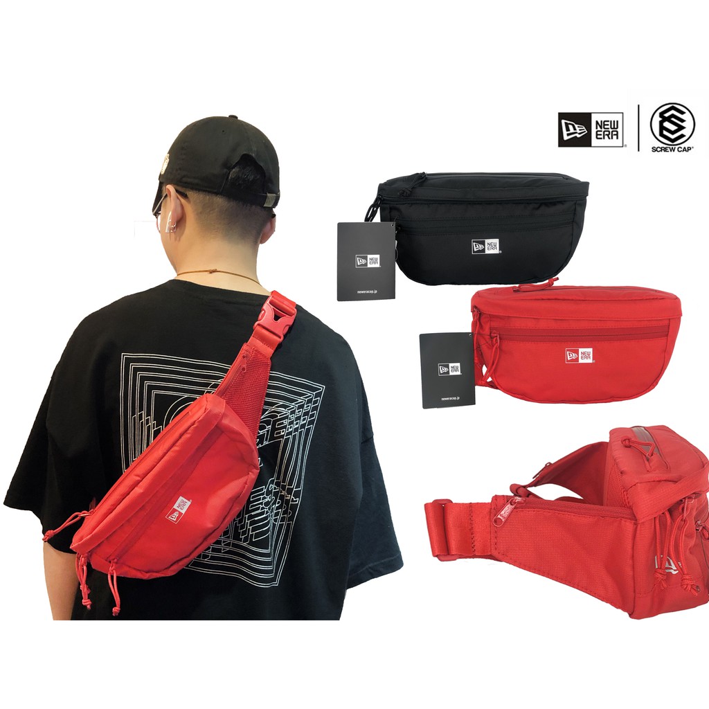 New Era Ne Explorer Series 2 Color Waist Bag Sling Bag Pack Shopee Malaysia