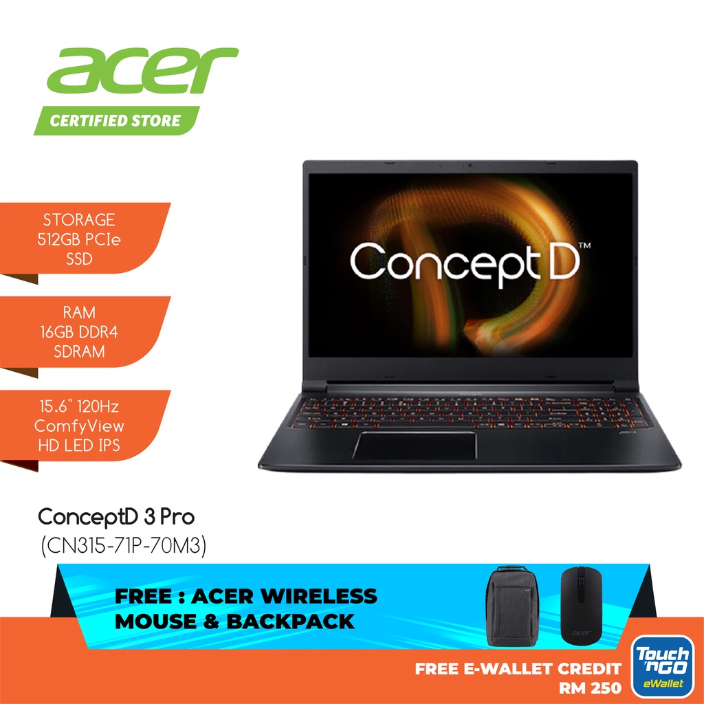 Acer conceptd 3 pro обзор