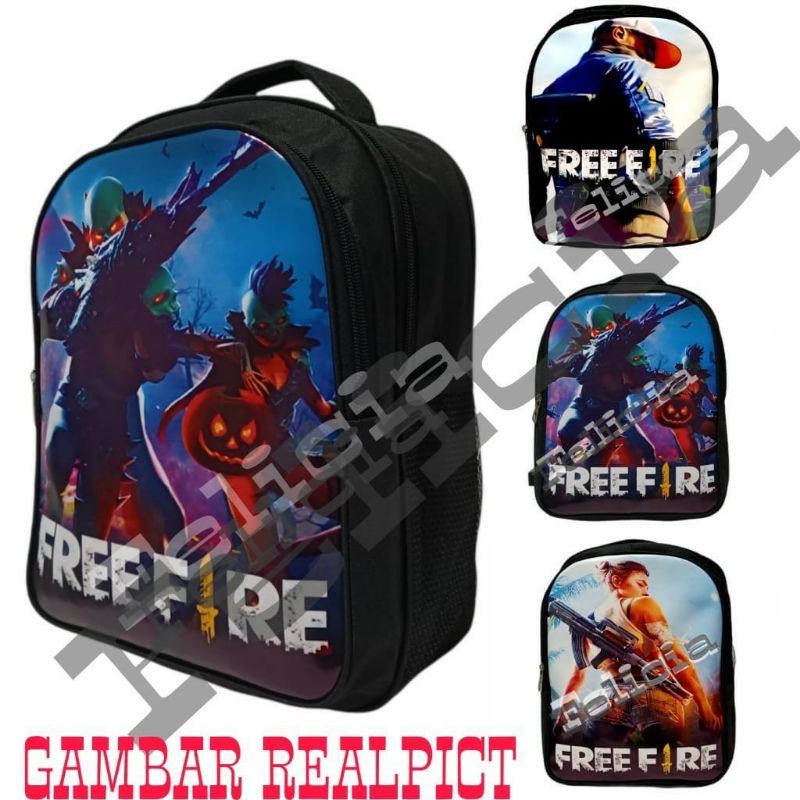 Boys Bag mini backpack Kids gaming Bag free fire Shopee Malaysia